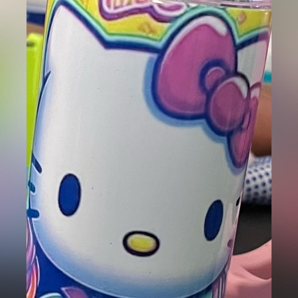 Handmade Hello kitty Tumbler. NWOT
